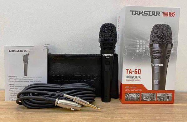 Takstar TA60 đầy đủ dây cáp