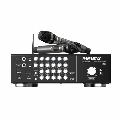 Amply Karaoke Tích Hợp Micro Không Dây Paramax AX-1200