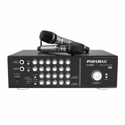 Amply Karaoke Tích Hợp Micro Không Dây Paramax AX-850