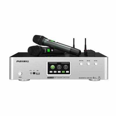 Amply karaoke tích hợp vang số và micro không dây Paramax EURO A700