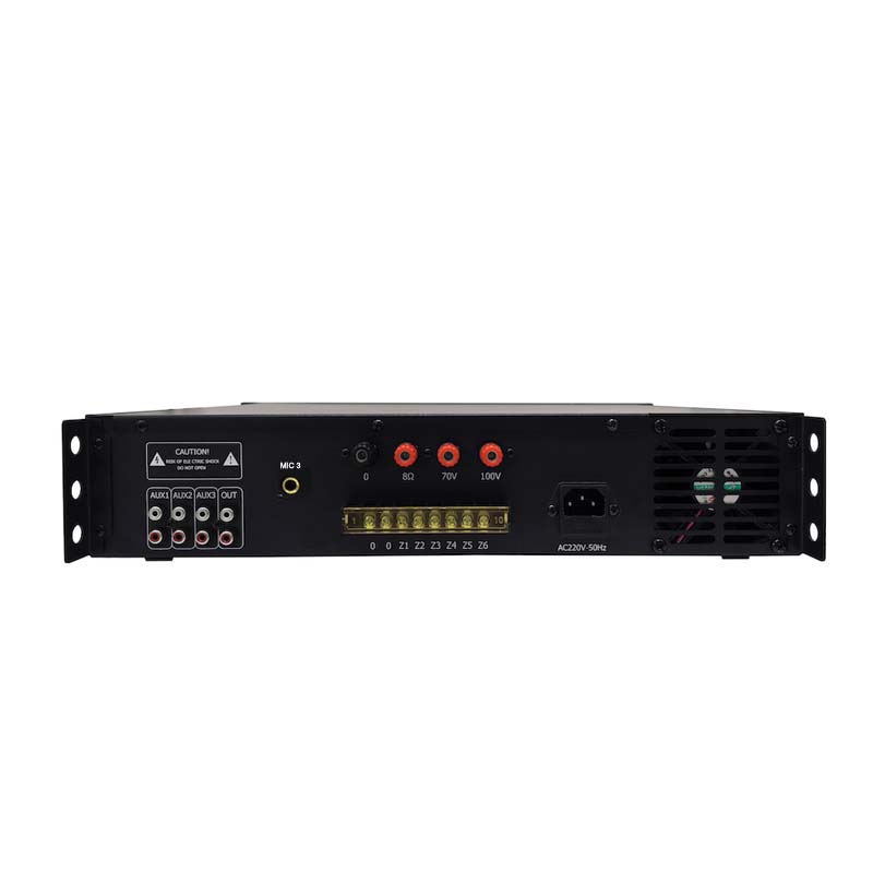 Mansren FA-6360HT mặt sau amply 6 vùng