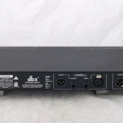 Equalizer DBX 215S mặt sau