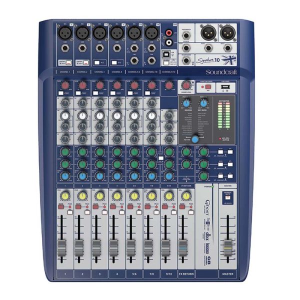 Mixer Soundcraft Signature 10 chính hãng