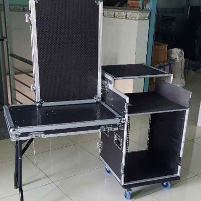 Tủ Rack 16U có Mixer