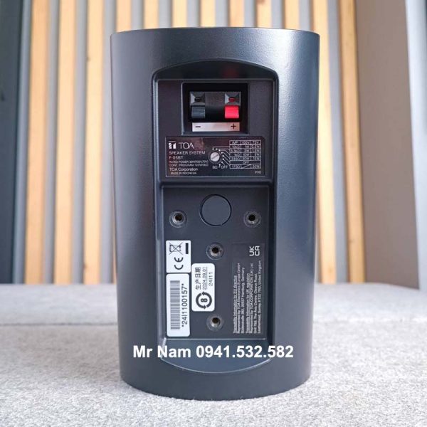TOA F-05BT mặt sau loa hộp 30W