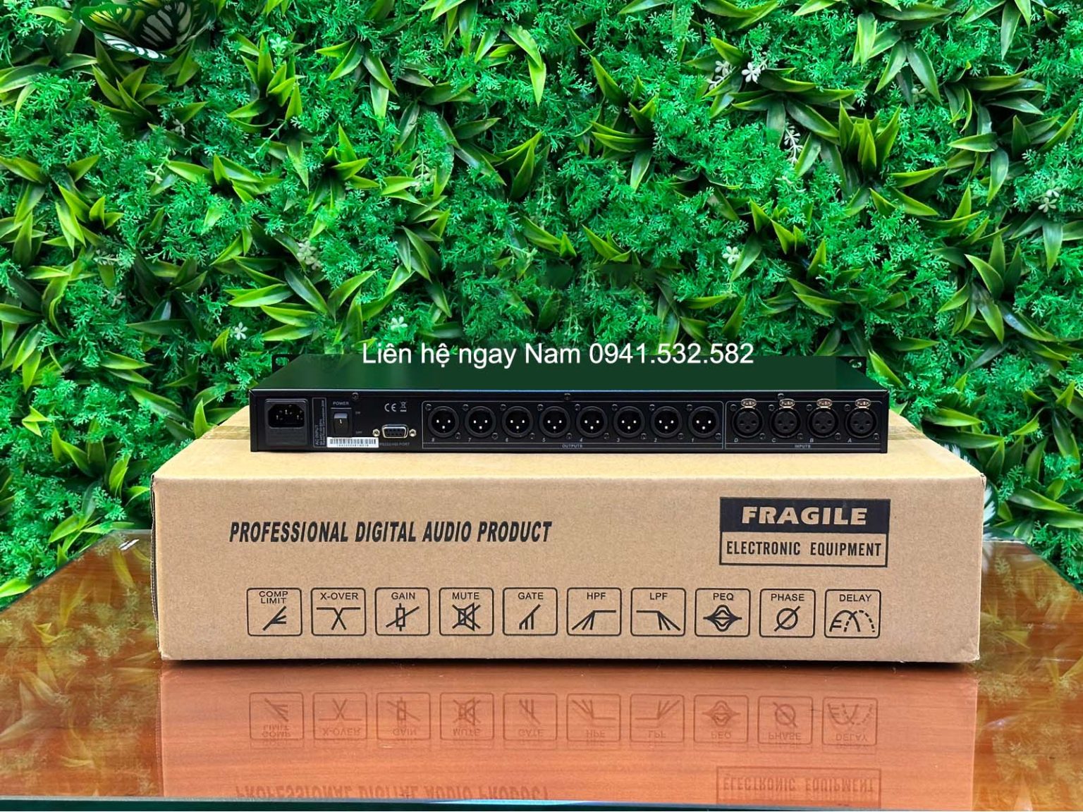 Bộ xử lý tín hiệu âm thanh Soundking PR-480