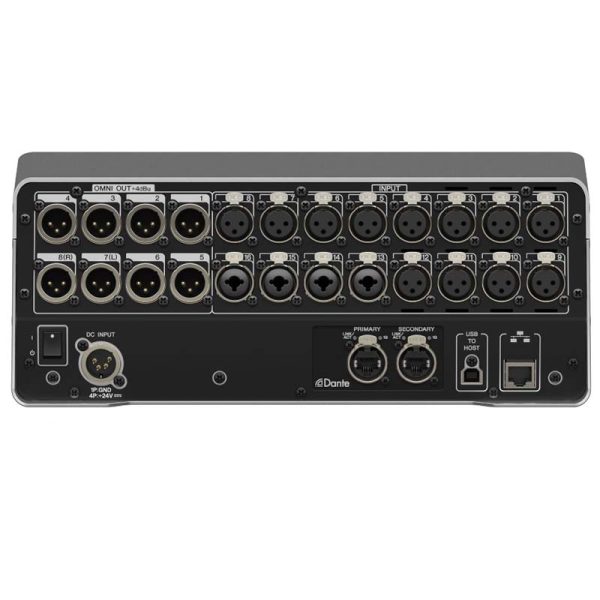 DM3 là bàn mixer kỹ thuật số nhỏ gọn, tích hợp Dante