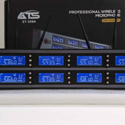 Đầu thu 8 mic cổ ngỗng không dây ATS ST-209N