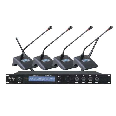 Micro cổ ngỗng không dây 4 micro Kasen U-640