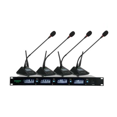 Micro không dây cổ ngỗng hội nghị 4 mic RAYHAYES RS-804
