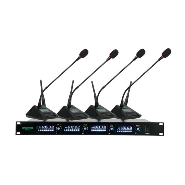 Micro không dây cổ ngỗng hội nghị 4 mic RAYHAYES RS-804