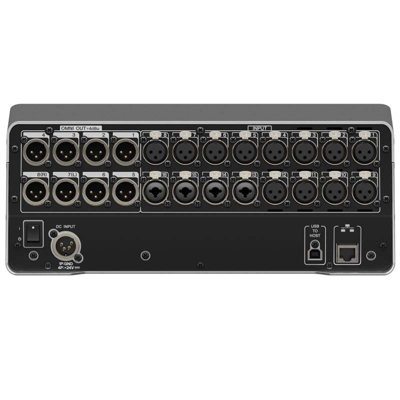 Yamaha DM3 Standard cổng kết nối của mixer