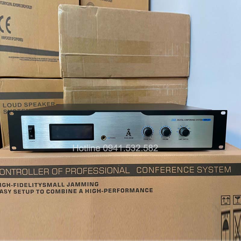 AVA SXA-680M amply trung tâm hội thảo có dây