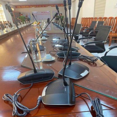 Âm thanh hội nghị Bosch CCS 1000D  được sử dụng nhiều trong các cơ quan nhà nước