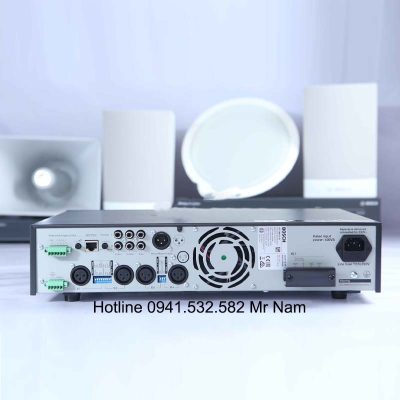 Mặt sau amply mixer Bosch PLE-1MA120-EU