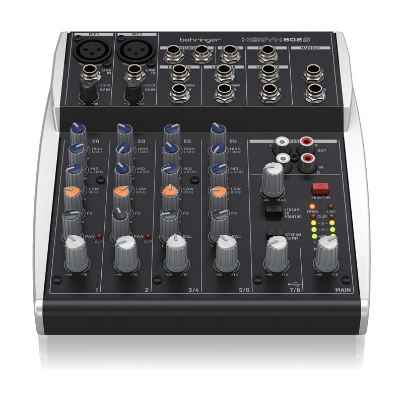 Bàn Trộn Mixer Behringer XENYX 802S