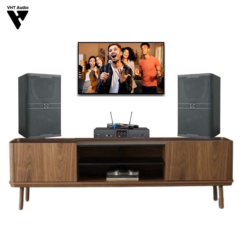 Dàn karaoke đình sử dụng loa Bass 30cm giá 20 triệu
