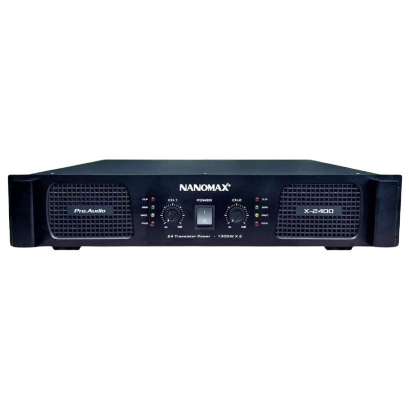 Main công suất 2 kênh 2600W Nanomax X-2400
