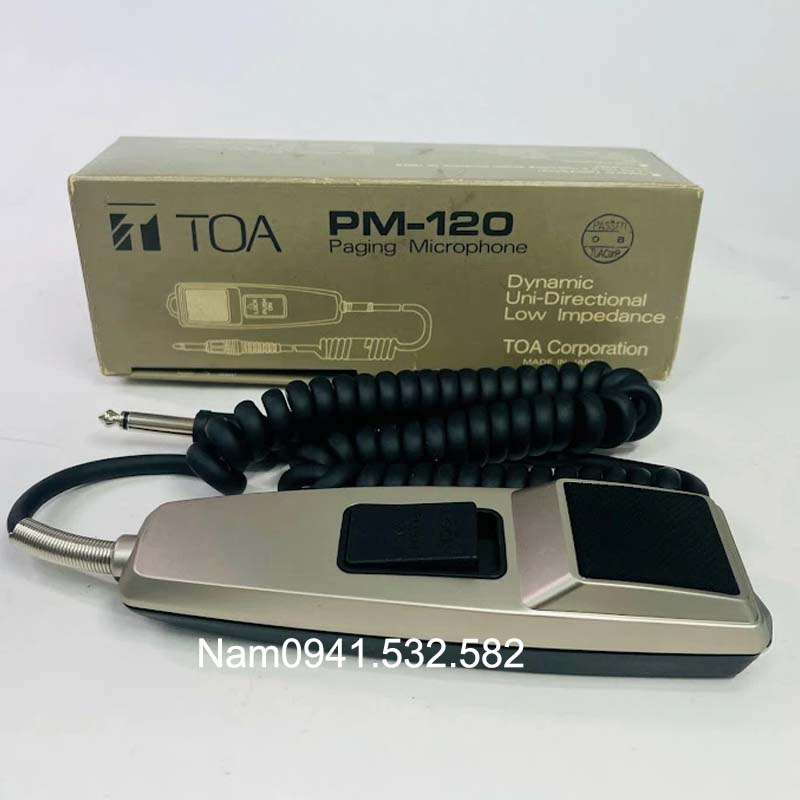 Micro thông báo TOA PM-120