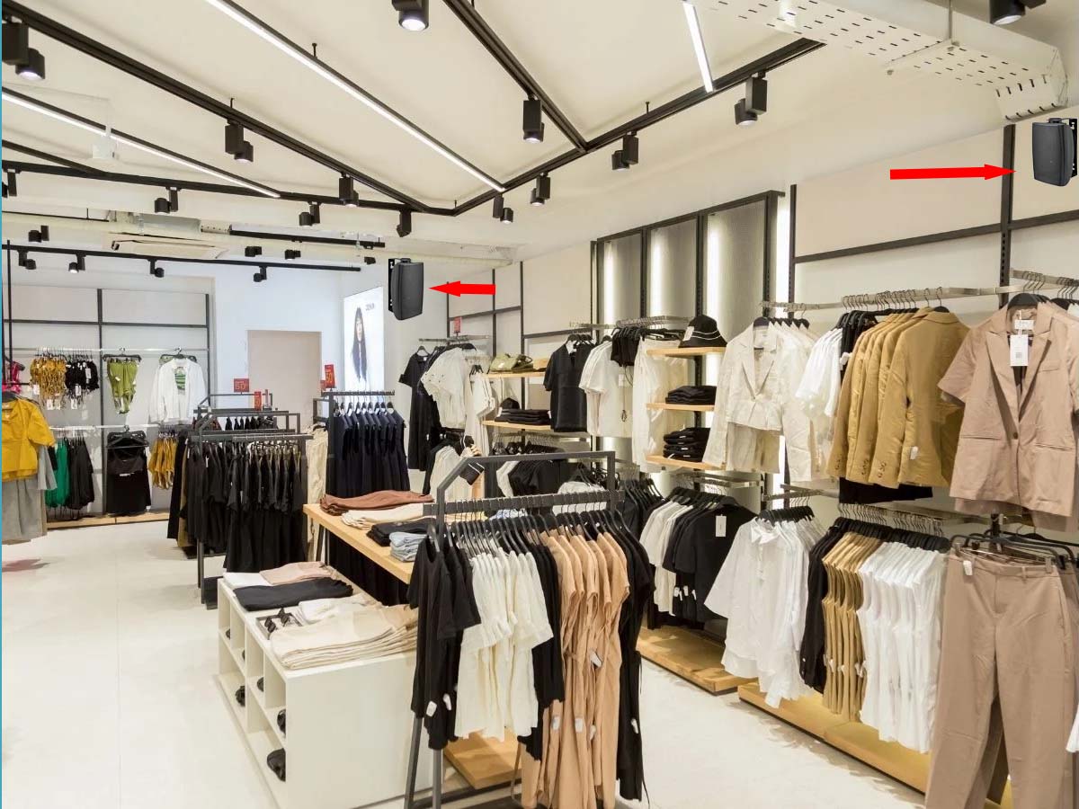Tại sao shop thời trang nên đầu tư hệ thống âm thanh?