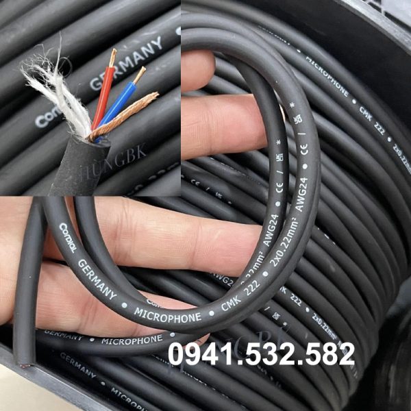Thực tế dây tín hiệu CMK222 Thương hiệu- Cordial