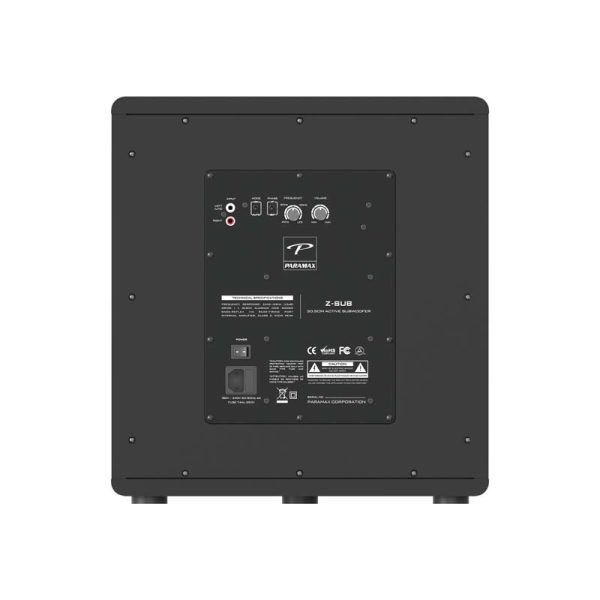 Z-SUB mặt sau loa sub Paramax