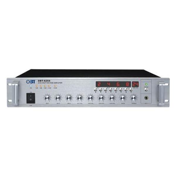 Amply chọn 4 vùng OBT-6254 công suất 250W