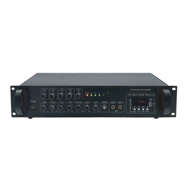 Amply liền mixer 6 vùng 700W Mansren FA-6700HT