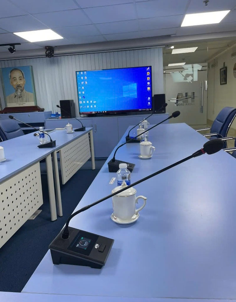 Micro được sử sụng cho phòng họp không dây