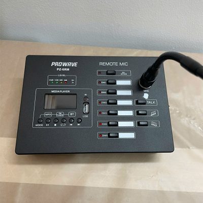 Các chức năng trên micro chọn Prowave PZ-6RM