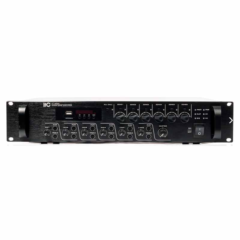 Ampli liền mixer 6 vùng chọn ITC TI-3506S