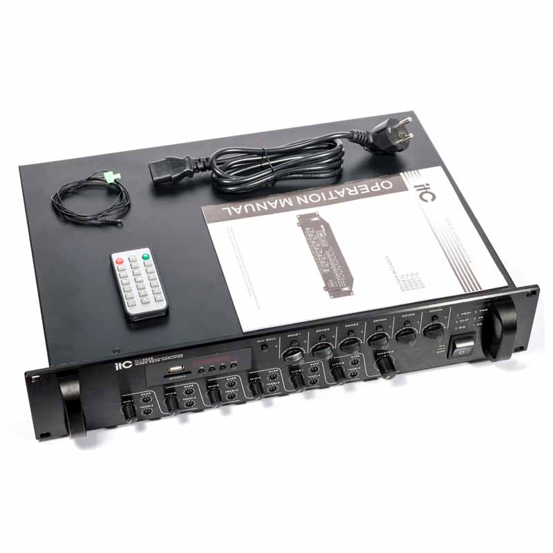 ITC TI-3506S amply thông báo 6 vùng
