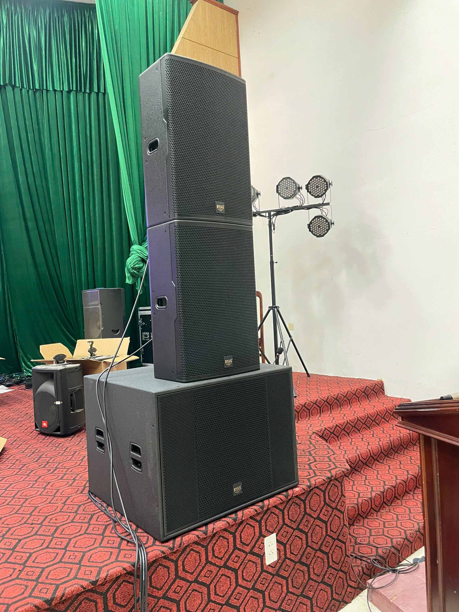 Loa hội trường sử dụng chi ban chi huy