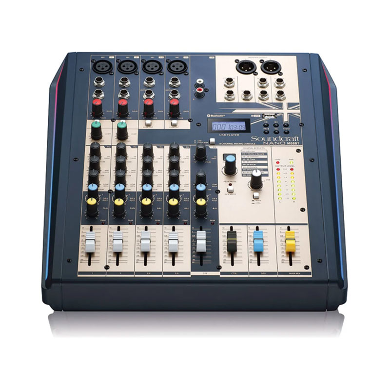 Mixer Soundcraft NANO M08BT