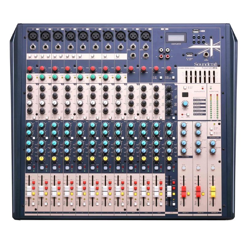 Mixer Soundcraft NANO M16