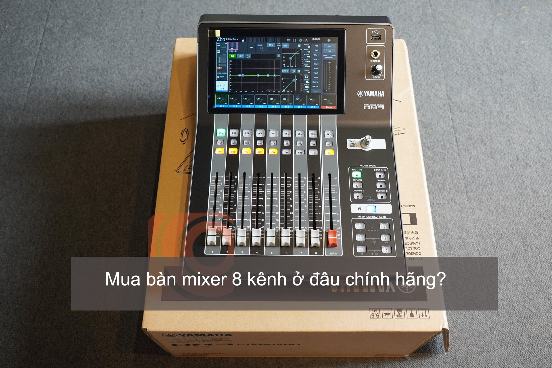 Mua bàn mixer 8 kênh ở đâu chính hãng?