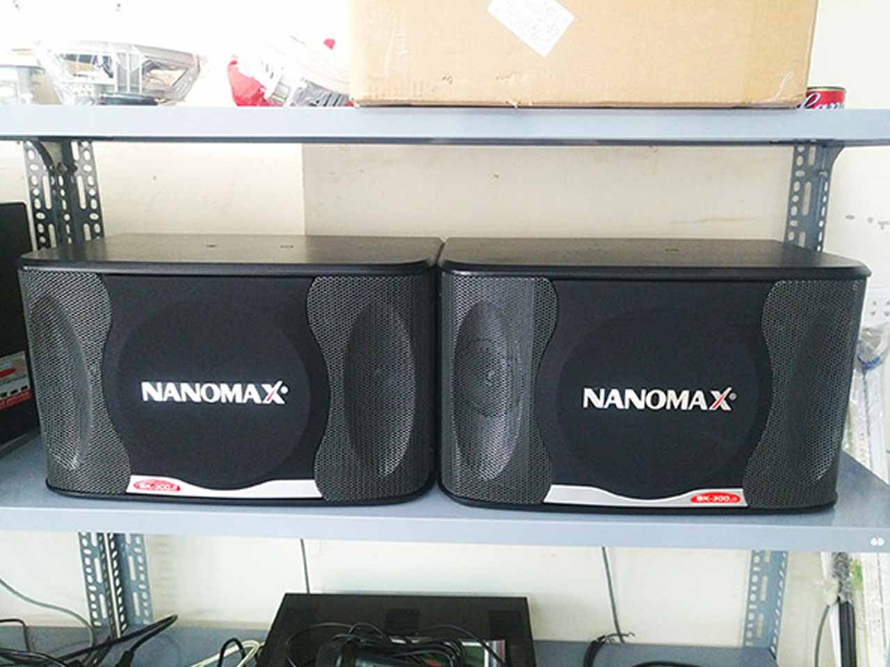 Nanomax BK-100 loa karaoke nằm ngang