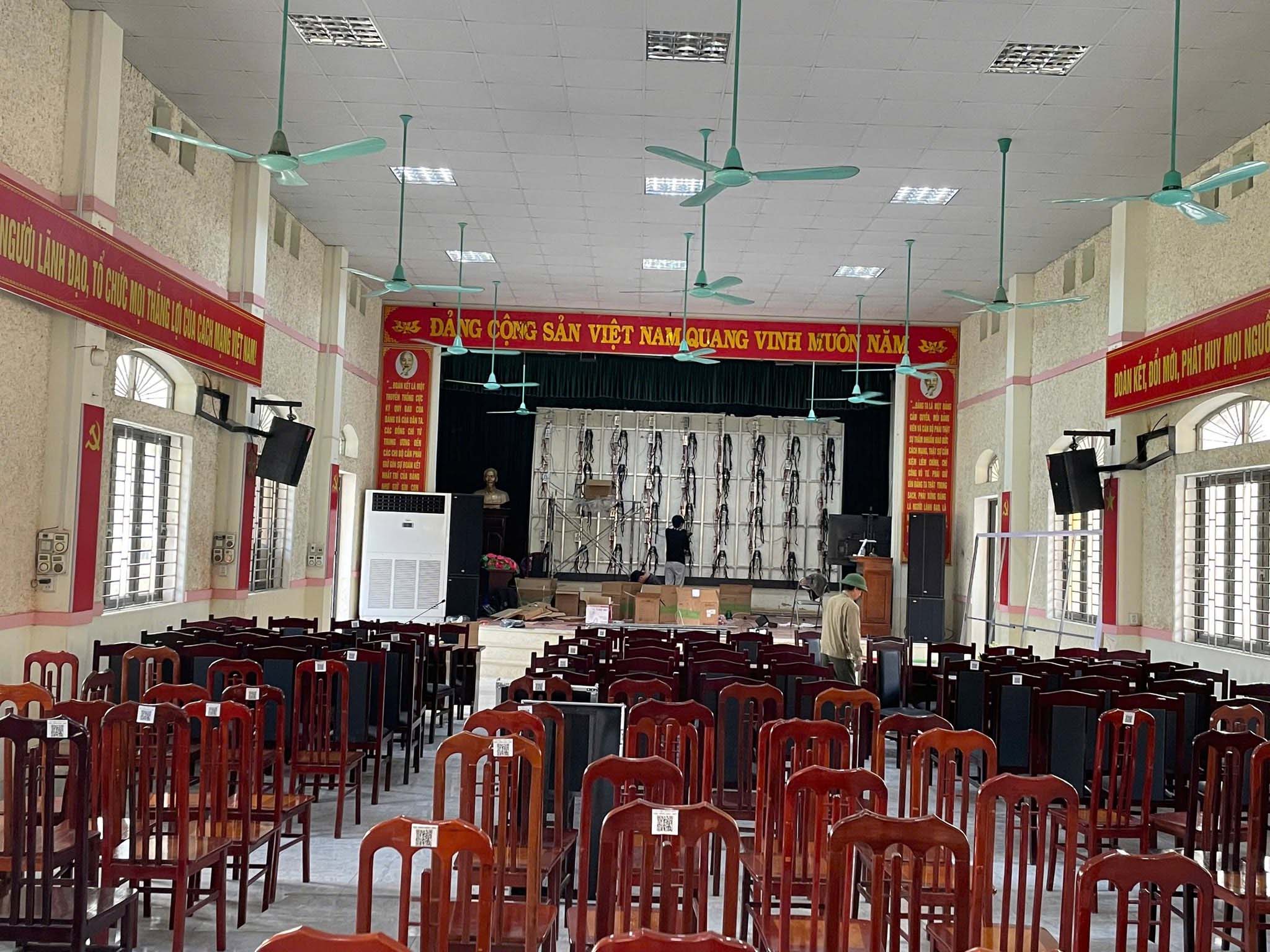 Lắp đặt âm thanh nhà văn hoá