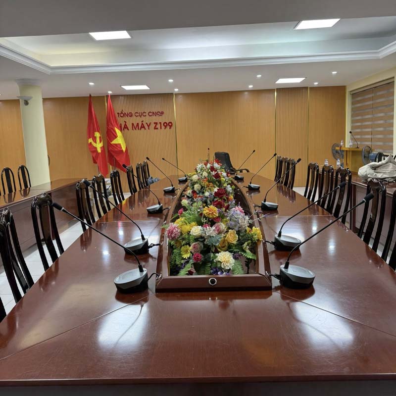 Báo giá tham khảo hệ thống âm thanh hội nghị hội thảo