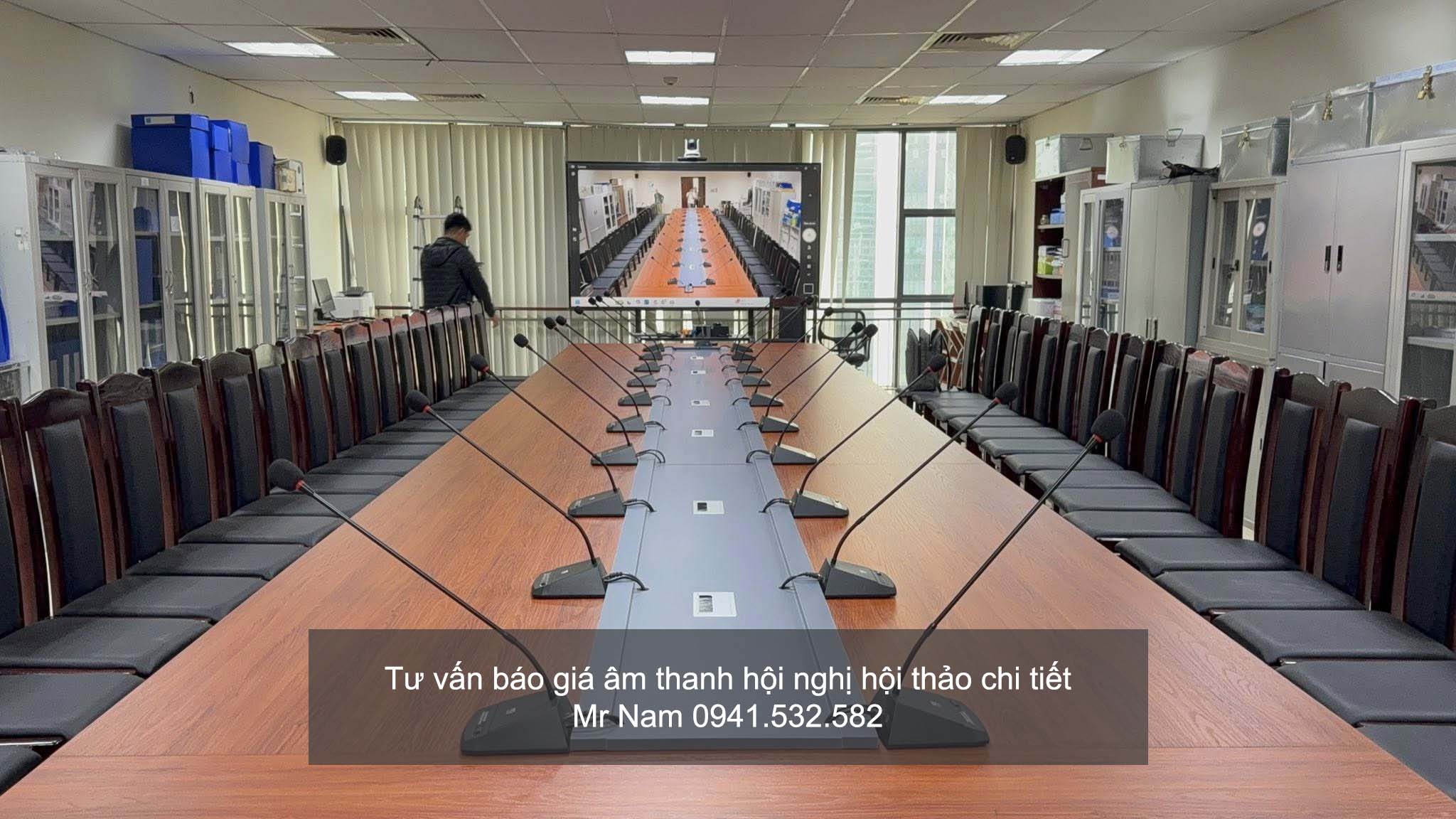 Tư vấn báo giá âm thanh hội nghị hội thảo chi tiết