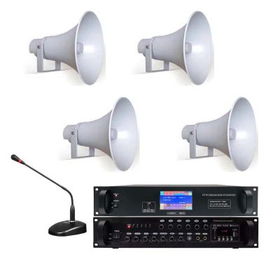 Bộ âm thanh thông báo hẹn giờ tự động cho nhà xưởng