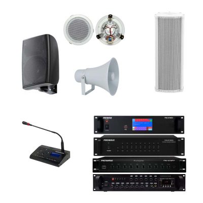 Hệ thống âm thanh thông báo phân vùng cho nhà xưởng