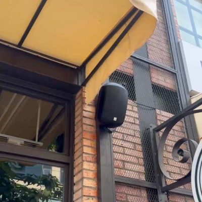 Loa cho quán cafe sân vườn