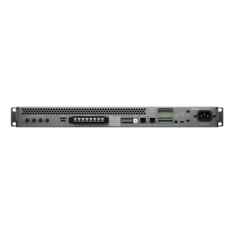 PowerSpace P4300A mặt sau amply