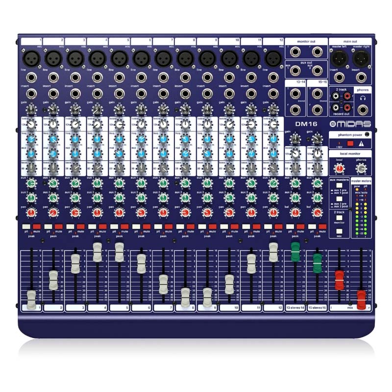Bàn mixer Midas DM16