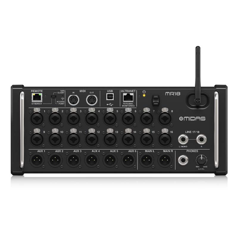 Mixer Digital Midas MR18