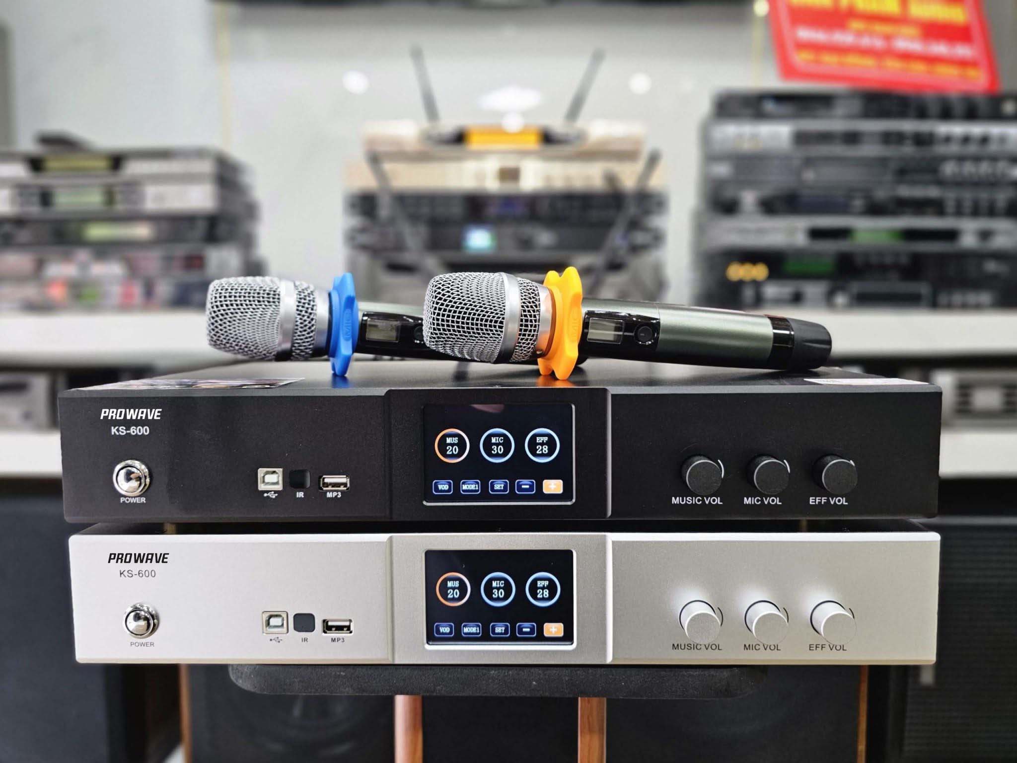 Amply karaoke 3 in 1 Prowave KS-600