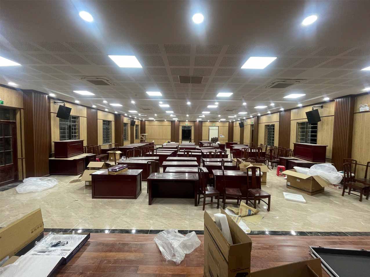 Lắp đặt âm thanh hội trường cho Toà án