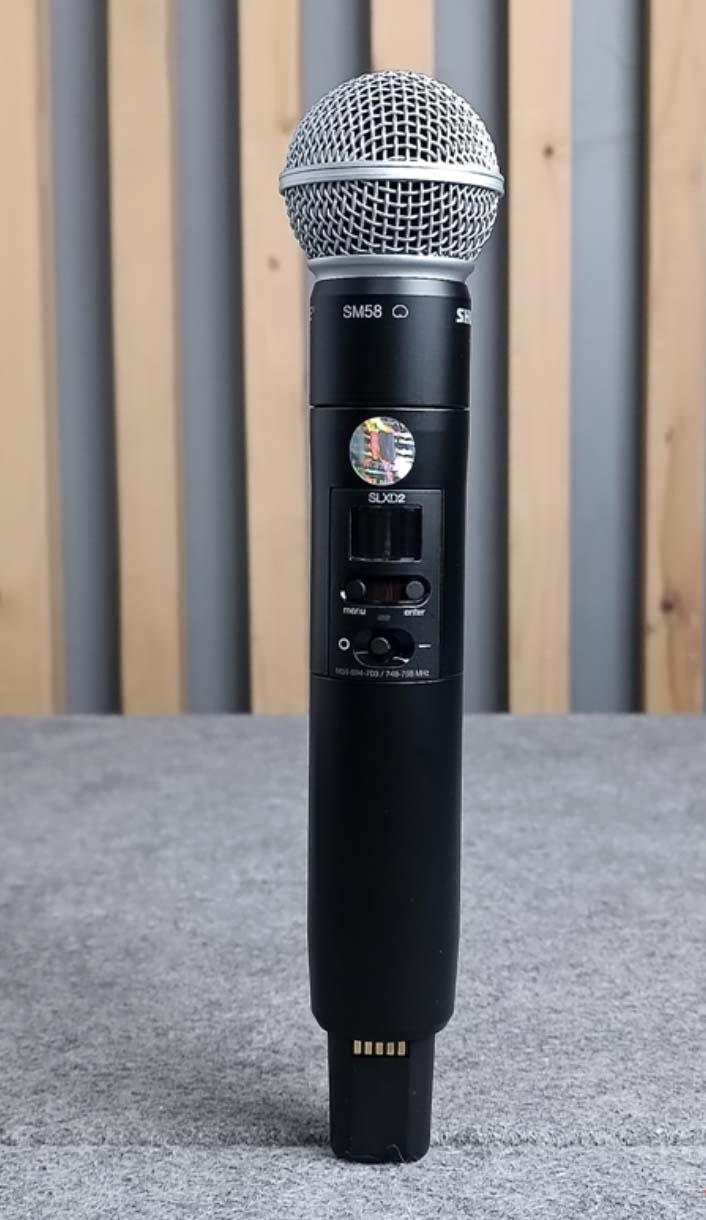 Shure SLXD24DA/SM58 (Tay micro)