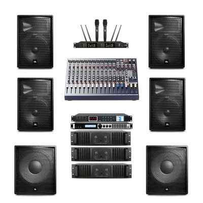 Thi công âm thanh hội trường JBL 180 triệu